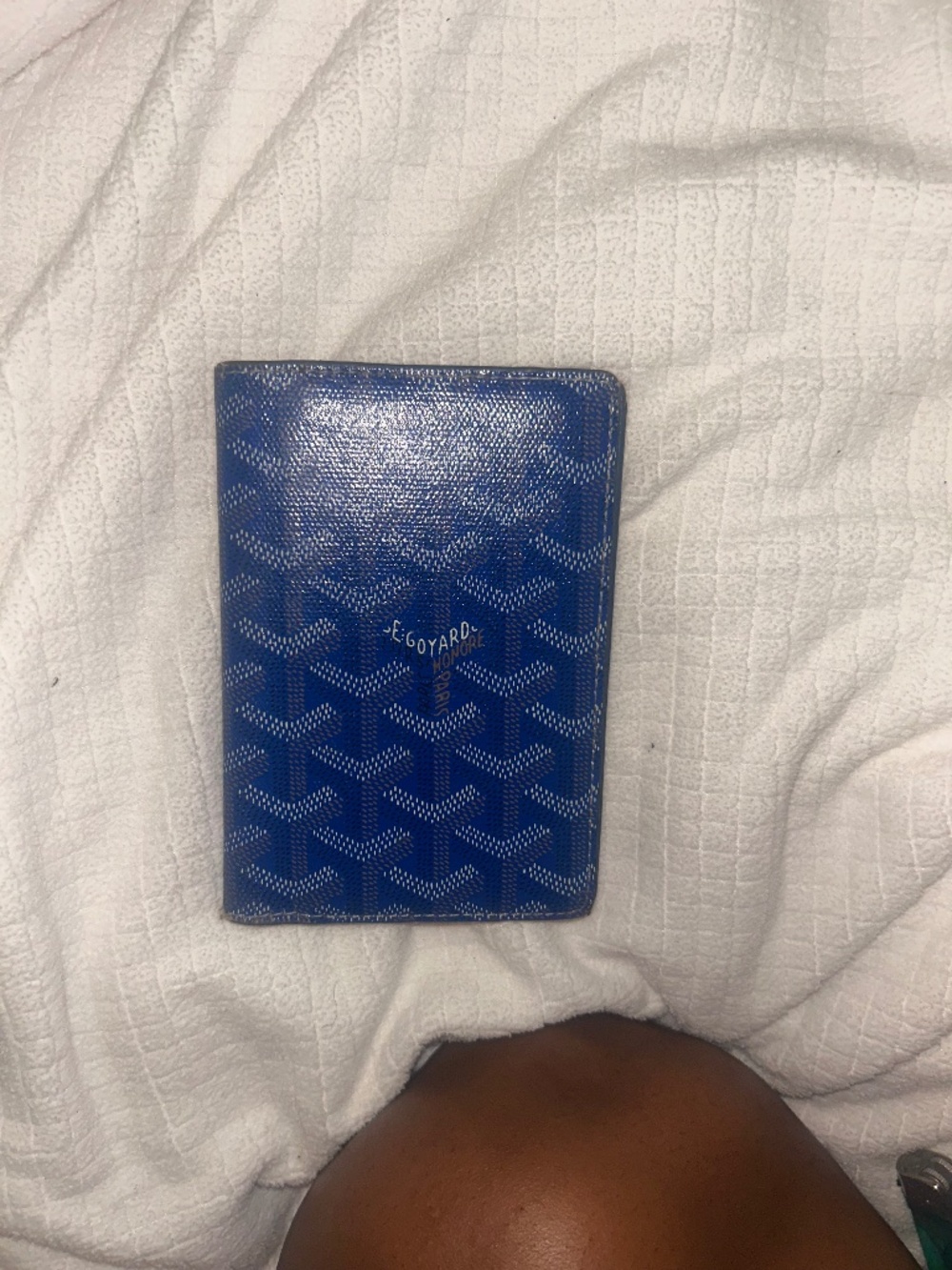 💙 Goyard Saint Sulpice Card Holder – Blue